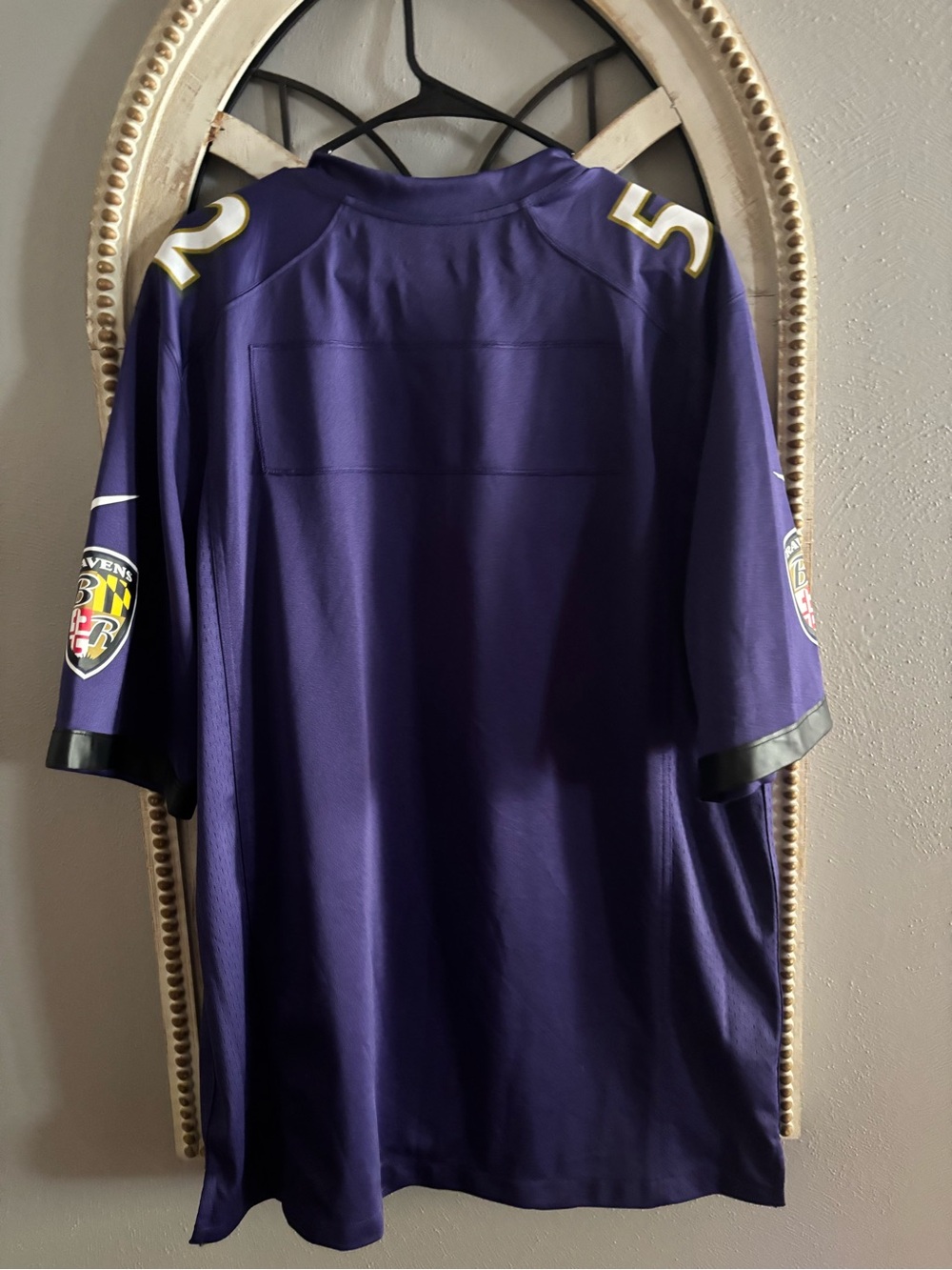 Nike Purple Baltimore Ravens Football Jersey XL, NWT - Picture 4 of 7